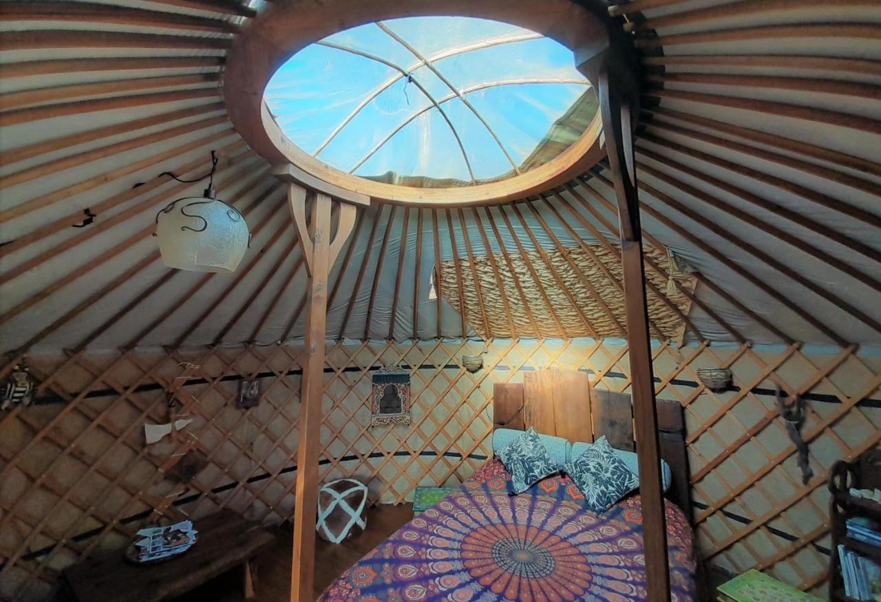 Green Man Yurt Penela Exterior photo